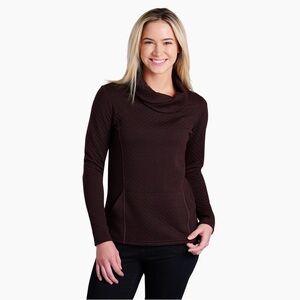 Kuhl Athena Pullover in Ganache Brown Size Large